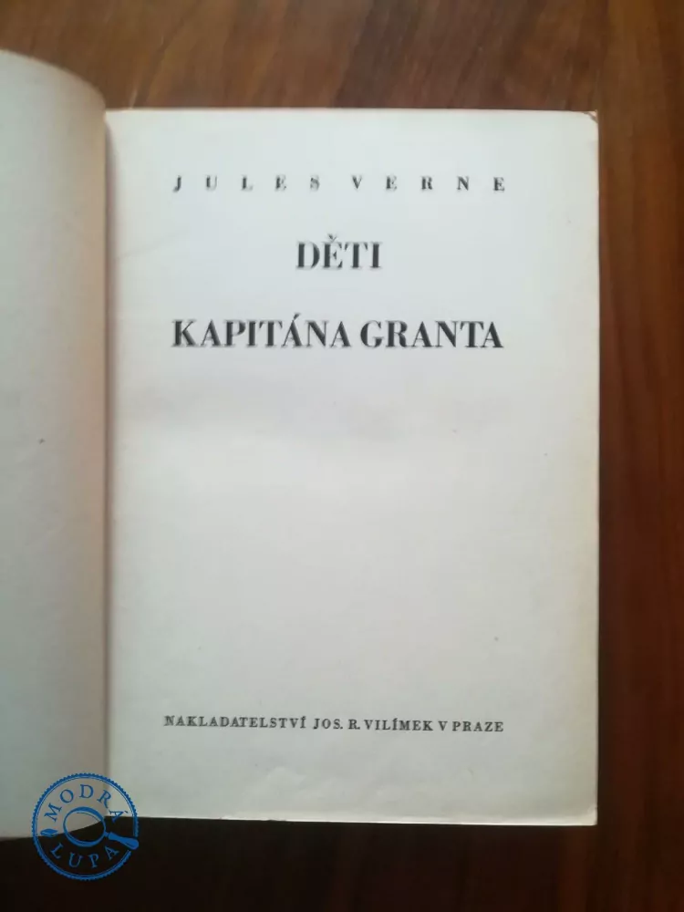 JULES VERNE - Děti kapitána Granta