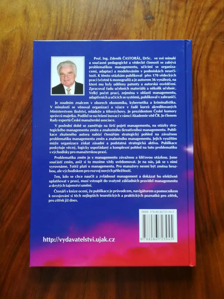 ZDENĚK ČASTORÁL - Strategický management změn a znalostí