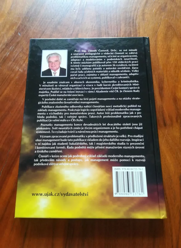 ZDENĚK ČASTORÁL - Základy moderního managementu