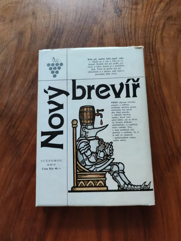 JINDŘICH HAUFT - Nový brevíř o víně