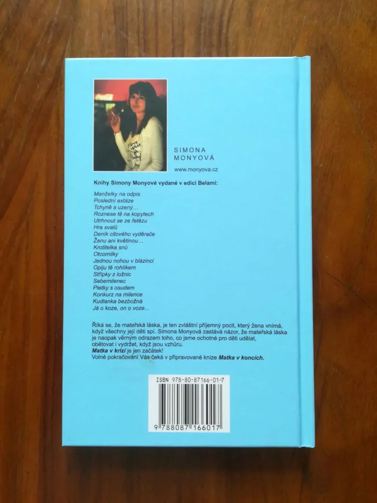 SIMONA MONYOVÁ - Matka v krizi