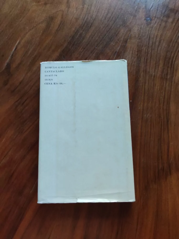 RÓMULO GALLEGOS - Cantaclaro