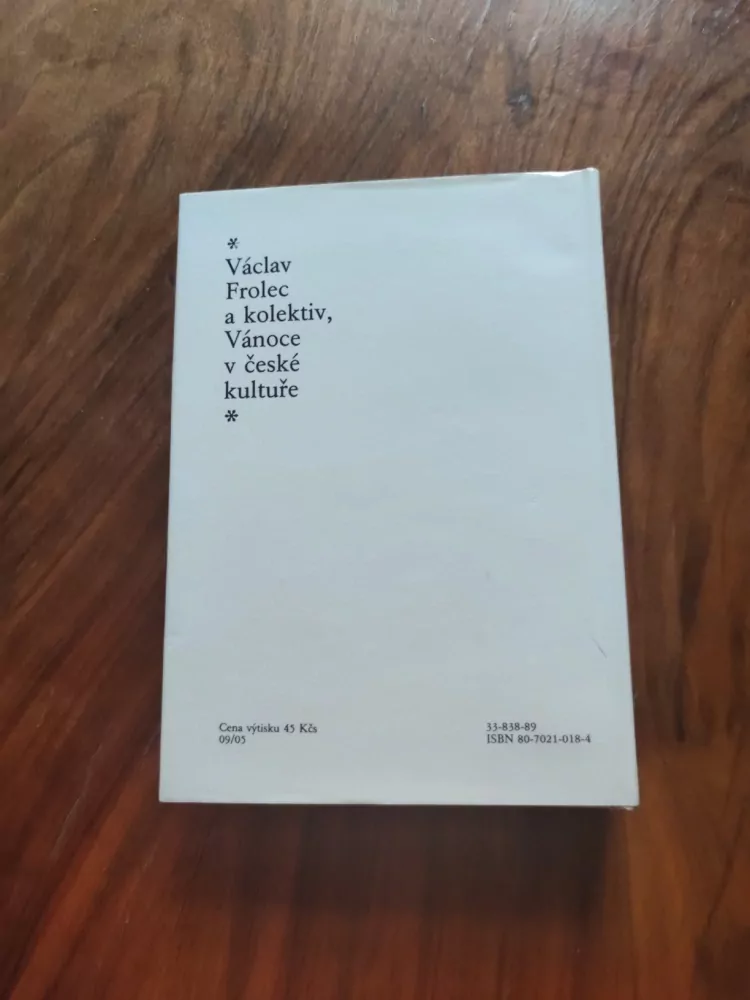 VÁCLAV FROLEC a kolektiv - Vánoce v české kultuře