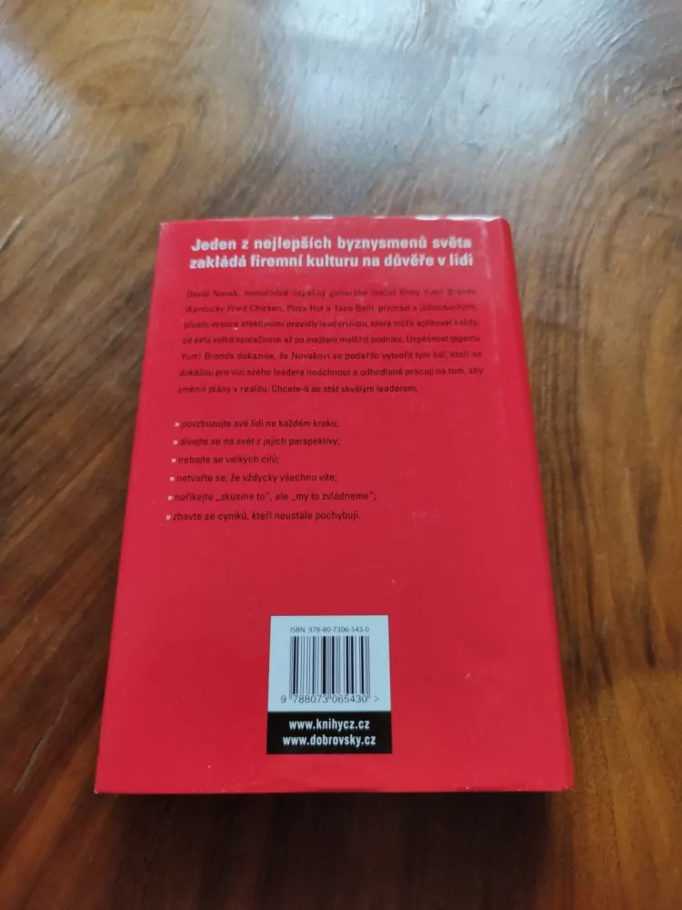 DAVID NOVAK - Získejte lidi na svou stranu