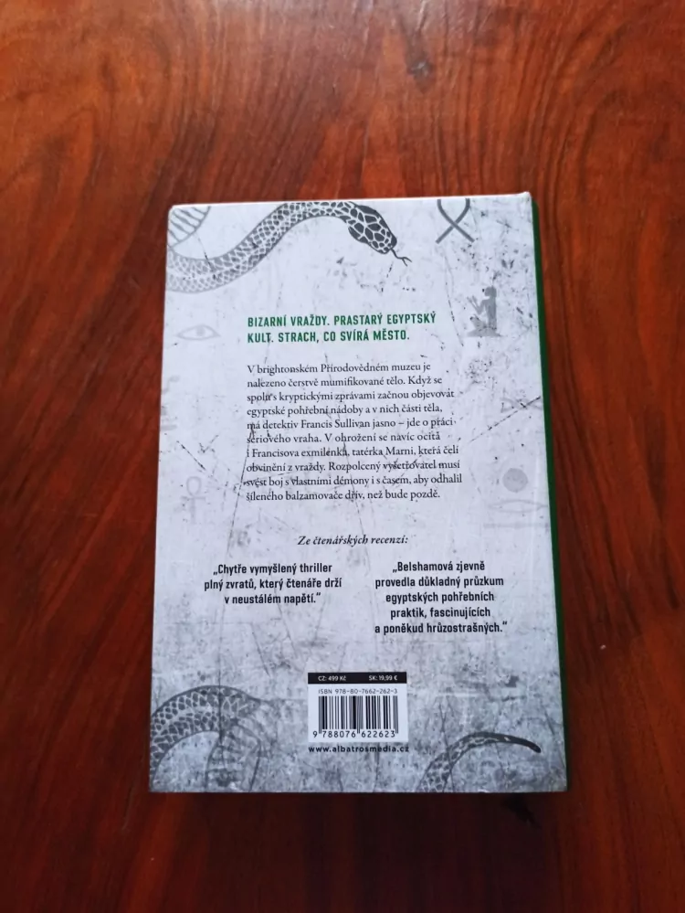ALISON BELSHAM - Balzamovač - vraždy jako cesta k nesmrtelnosti