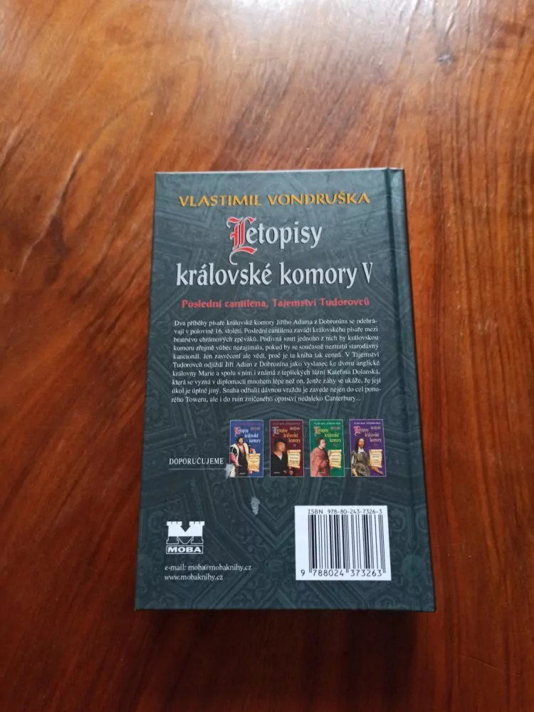 VLASTIMIL VONDRUŠKA - Letopisy královské komory 5. - Poslední cantilena, Tajemství Tudorovců