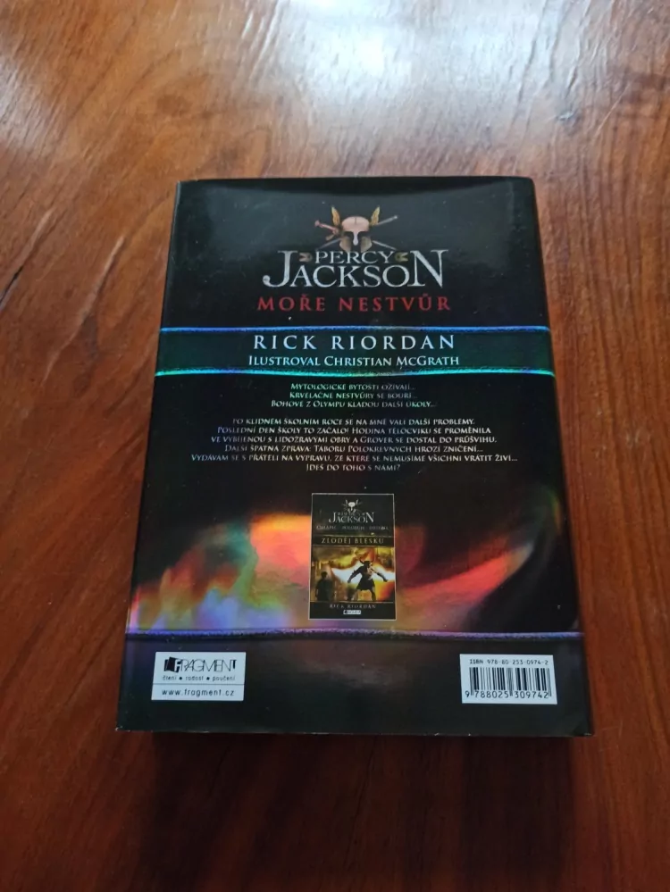 RICK RIORDAN - Percy Jackson 2. - Moře nestvůr