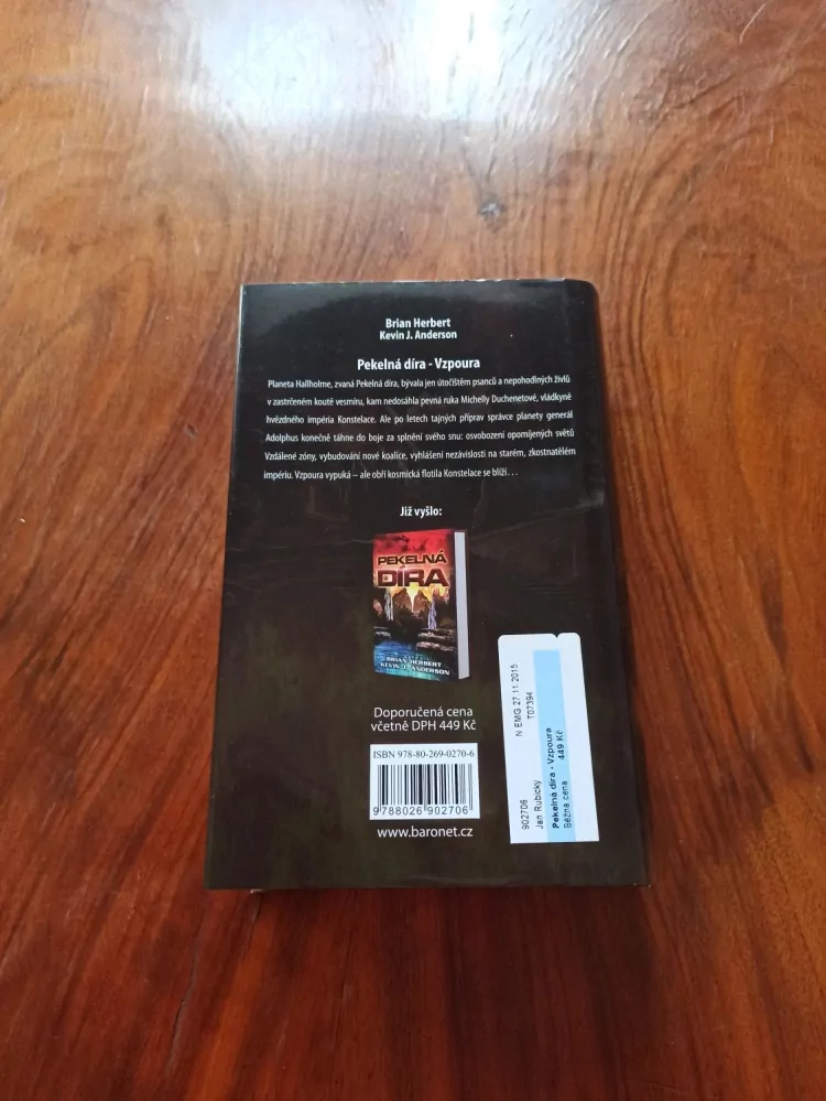 BRIAN HERBERT, KEVIN J. ANDERSON - Pekelná díra – Vzpoura