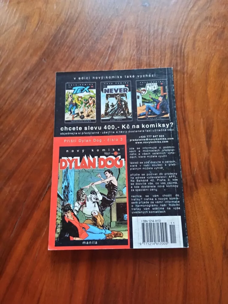 GIUSEPPE DE NARDO - Dylan Dog 2. - Prokletí