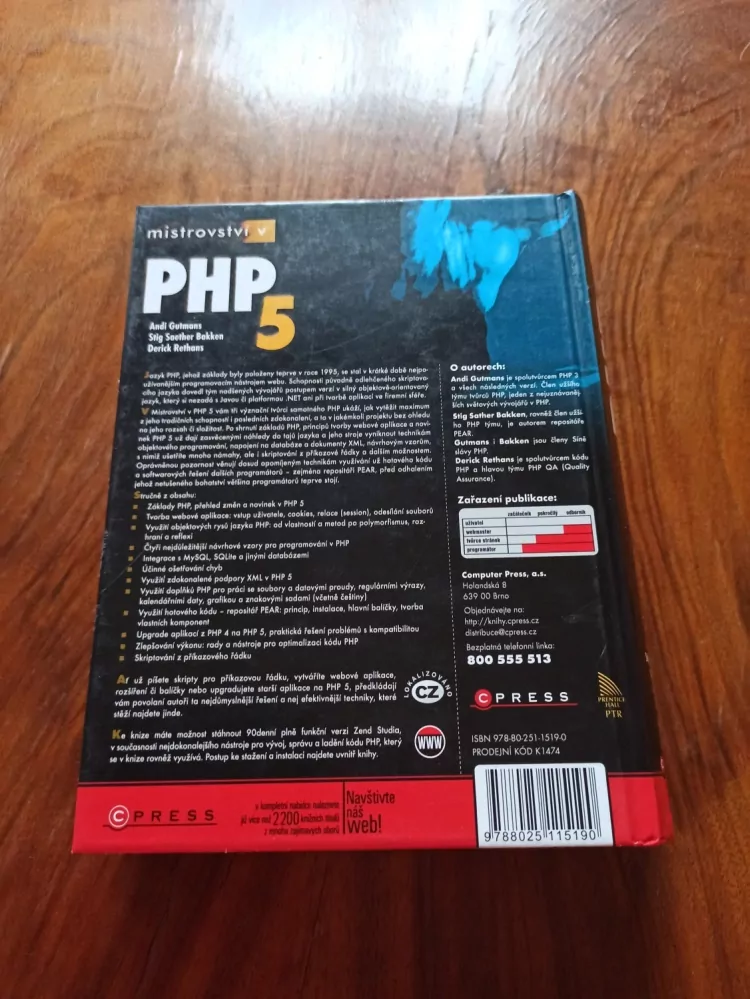 ANDI GUTMANS, STIG SAETHER BAKKEN, DERICK RETHANS - Mistrovství v PHP 5