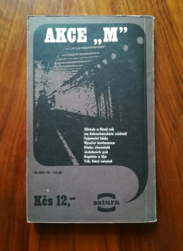 JOSEF TÝČLEONID SLOVIN - Akce ,,M“