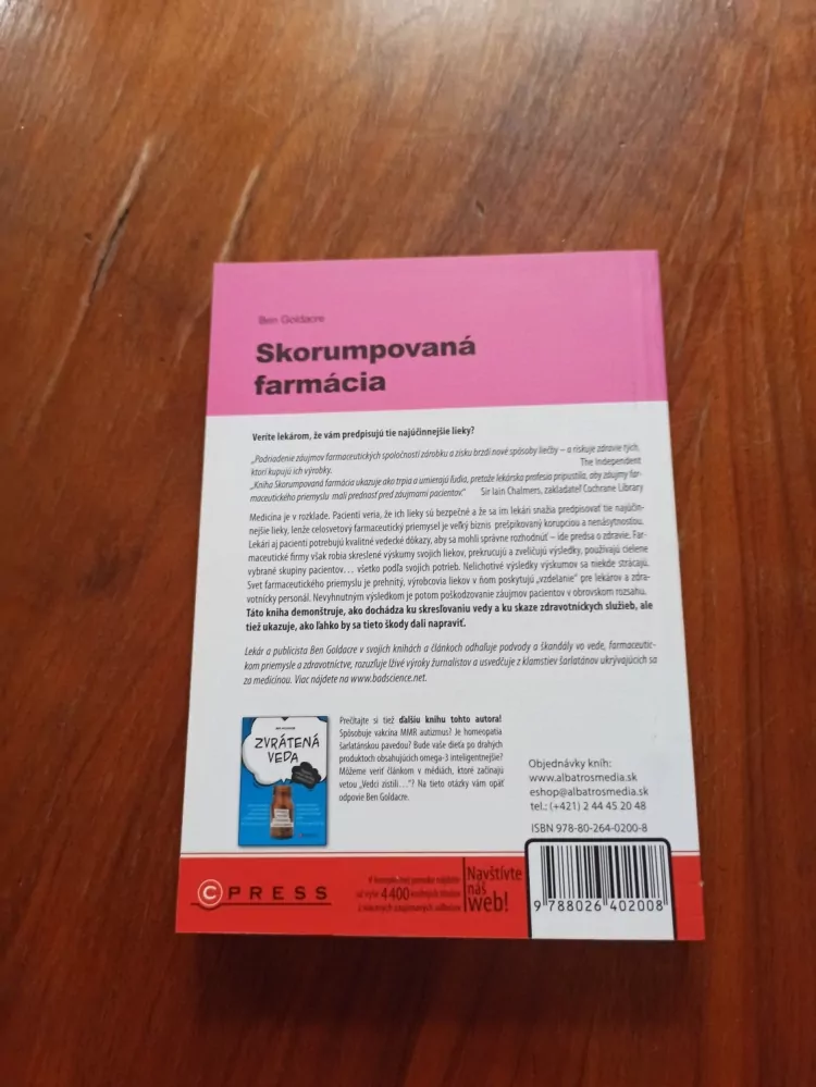 BEN GOLDACRE - Skorumpovaná farmácia