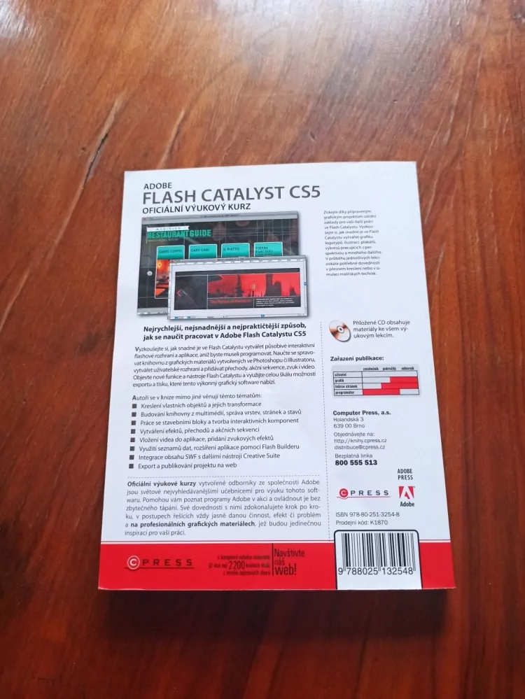 ADOBE FLASH CATALYST CS5 – OFICIÁLNÍ VÝUKOVÝ KURZ