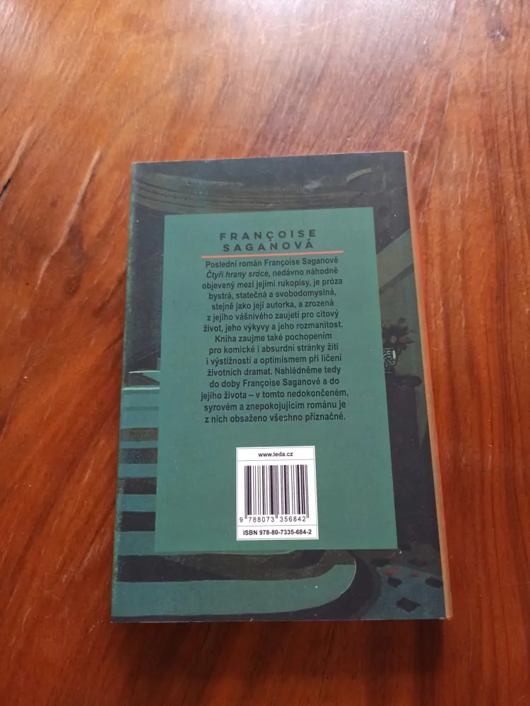 FRANÇOISE SAGAN - Čtyři hrany srdce