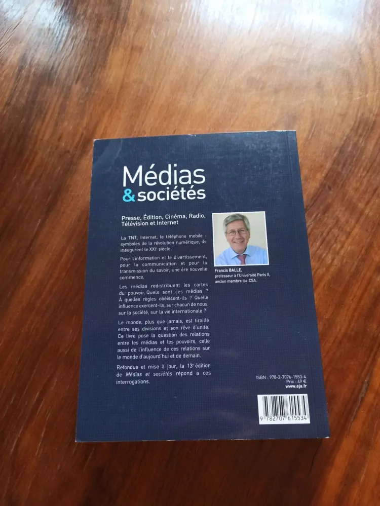 FRANCIS BALLE - Médias a sociétés