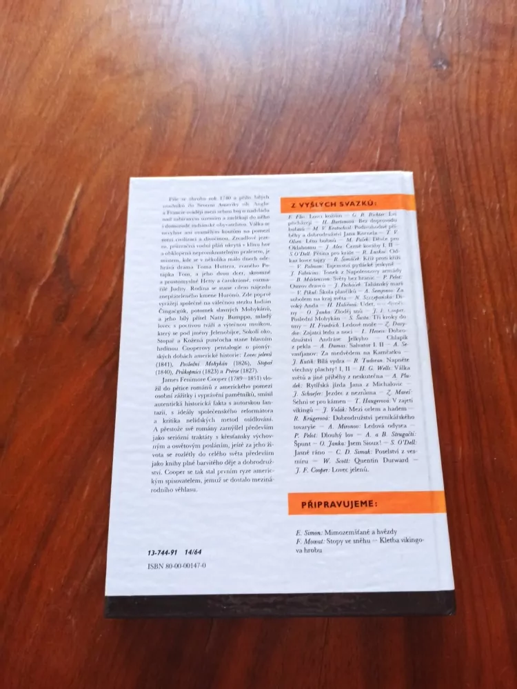 JAMES FENIMORE COOPER - Lovec jelenů