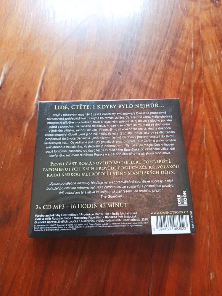 CARLOS RUIZ ZAFÓN - Stín větru