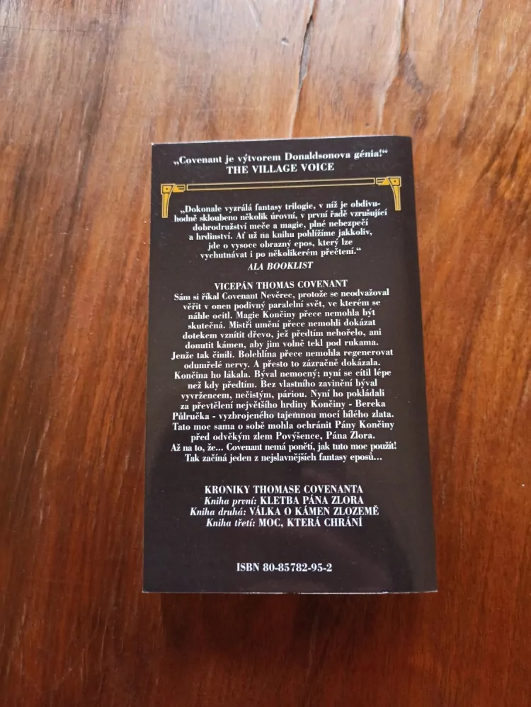 STEPHEN R. DONALDSON - Kroniky Thomase Covenanta 1. - Kletba Pána Zlora