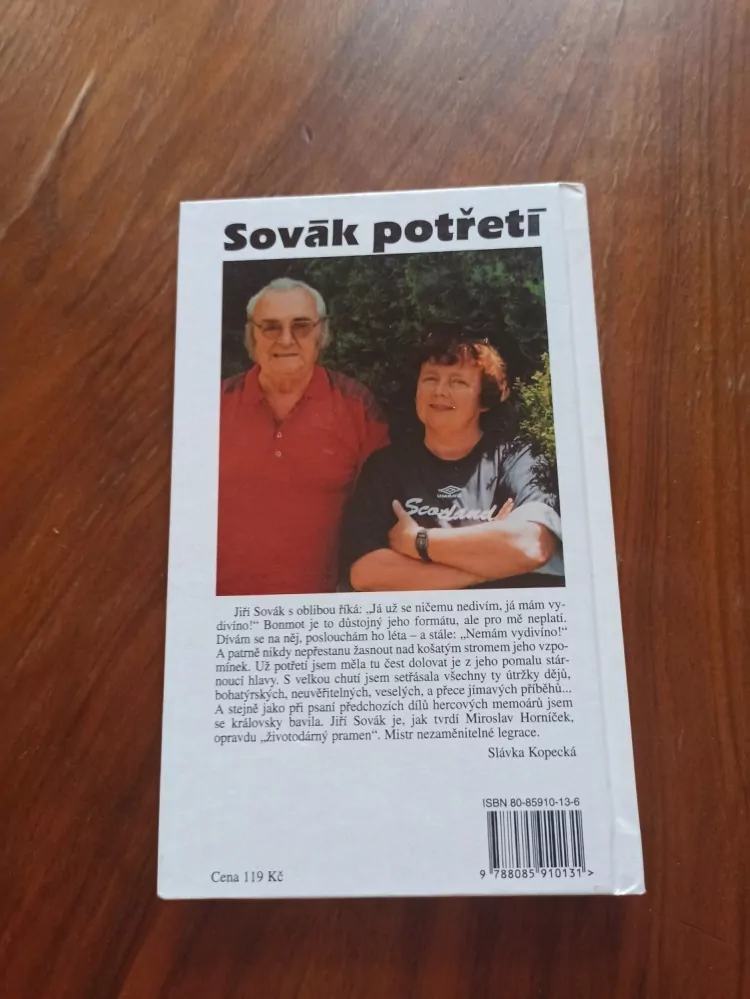 JIŘÍ SOVÁK, SLÁVKA KOPECKÁ - Sovák potřetí