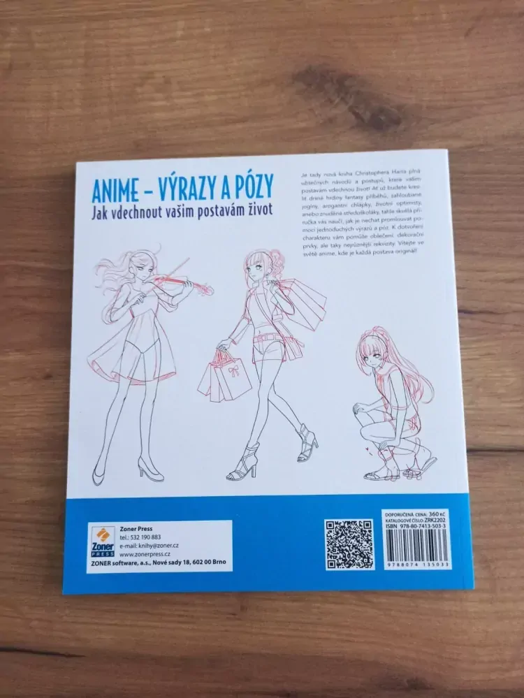 CHRISTOPHER HART - Anime - Výrazy a pózy: Jak vdechnout vašim postavám život