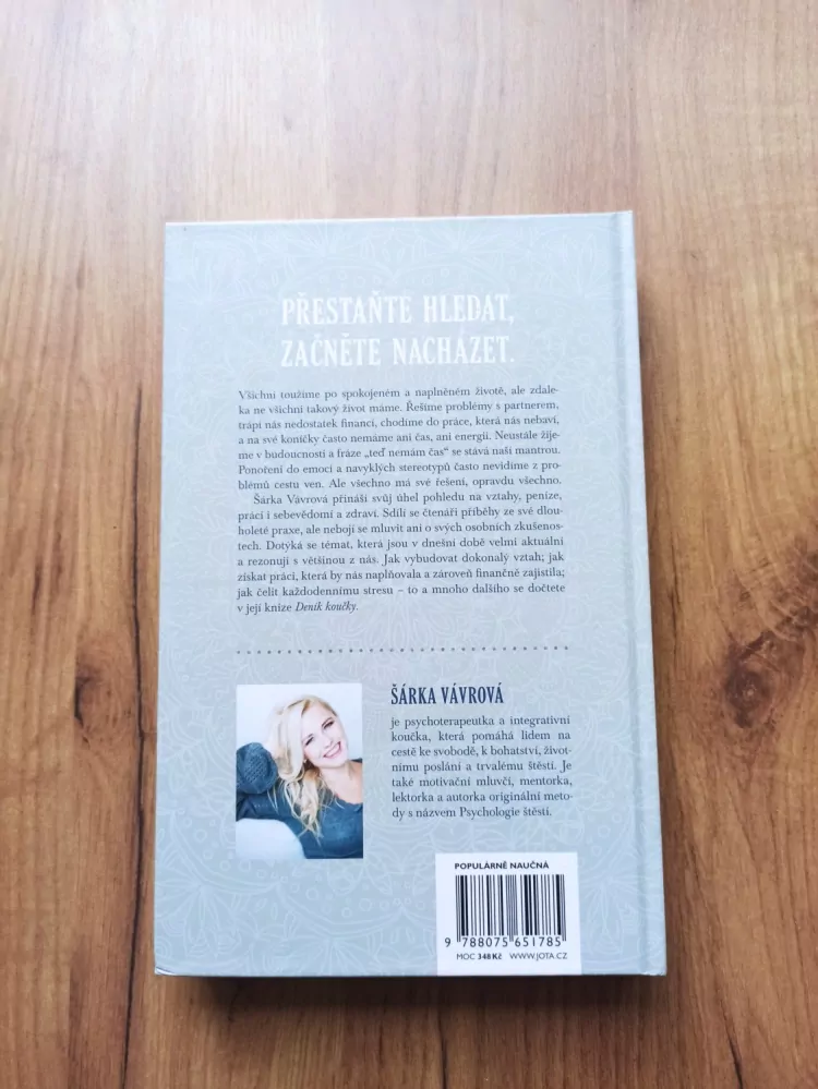 ŠÁRKA VÁVROVÁ - Deník koučky: Zamilujte se do svého života