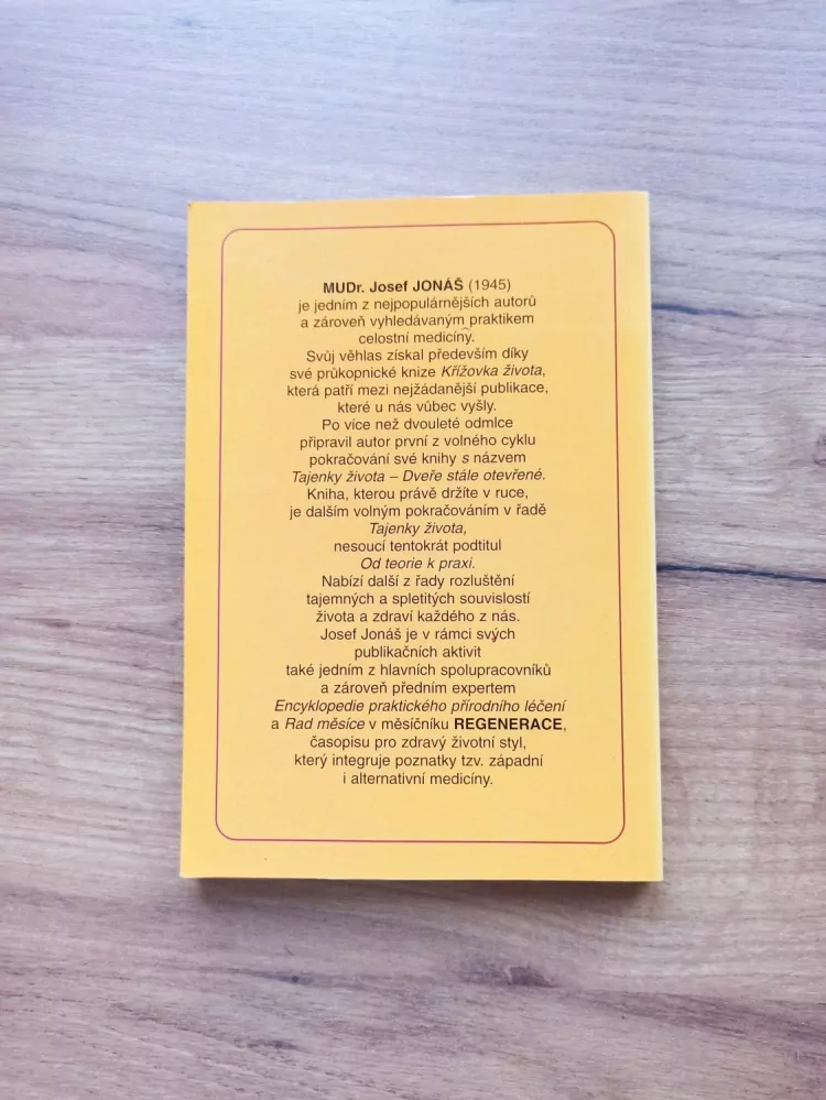 JOSEF JONÁŠ - Tajenky života II. - Od teorie k praxi