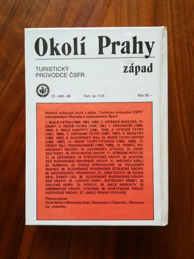 BŘETISLAV BALATKA a kolektiv - Okolí Prahy – západ