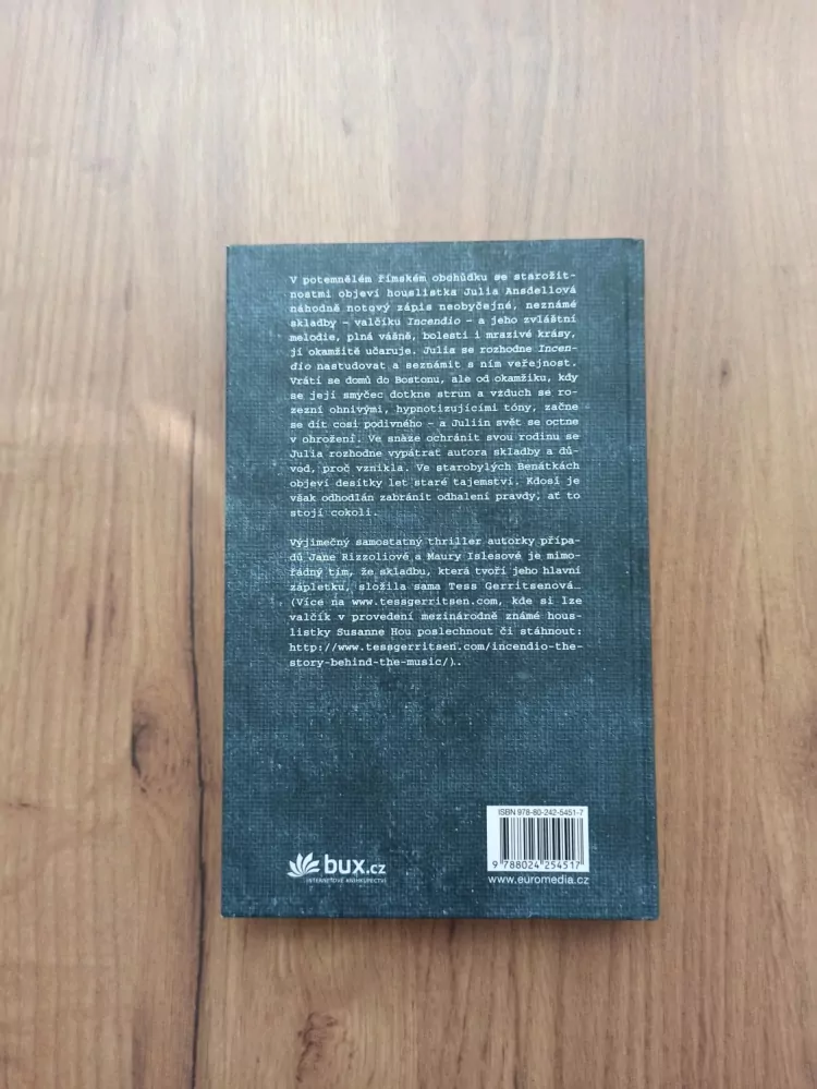 TESS GERRITSEN - Hra s ohněm