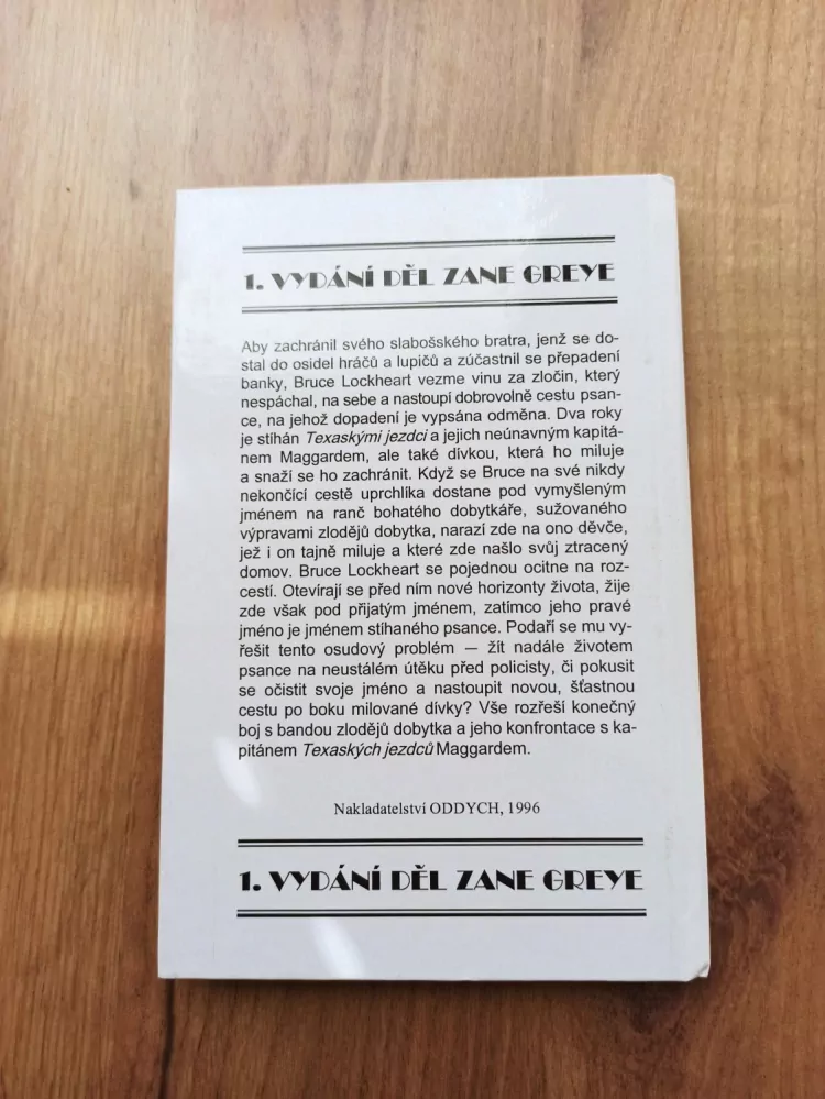 ZANE GREY - Cestou psance