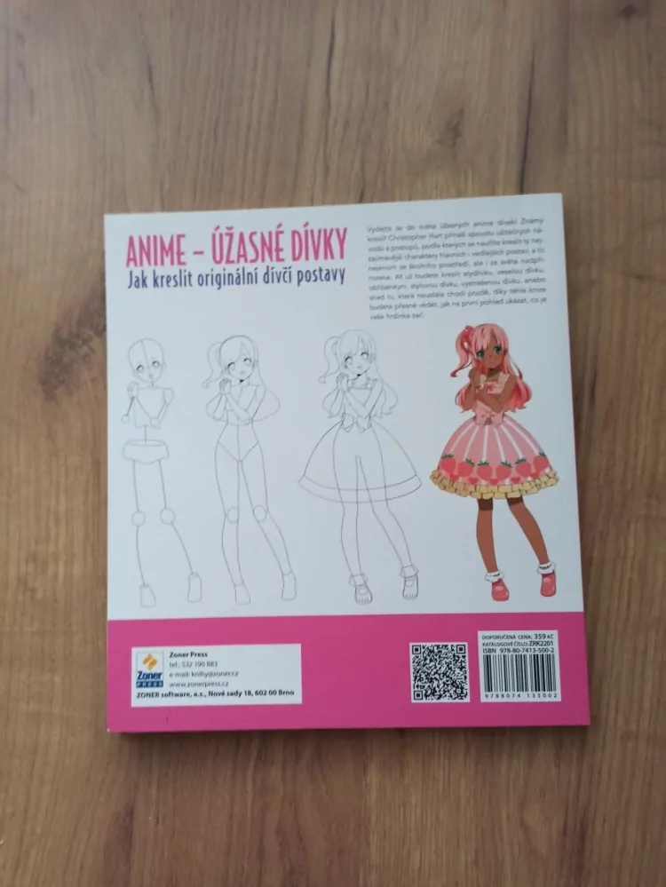 CHRISTOPHER HART - Anime - Úžasné dívky: Jak kreslit originální dívčí postavy