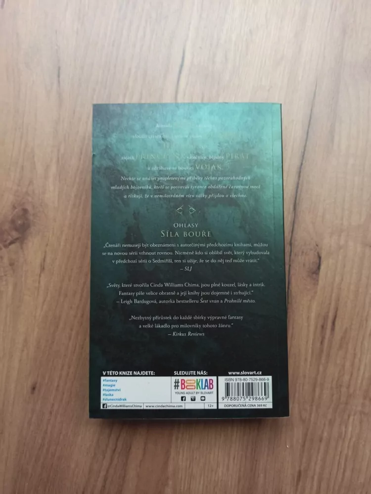 CINDA WILLIAMS CHIMA - Síla bouře - Sedmiříší v troskách 3.