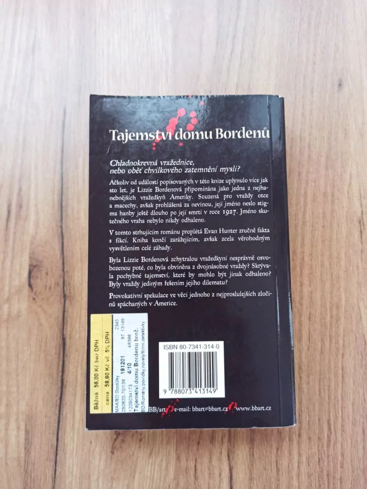 EVAN HUNTER - Tajemství domu Bordenů