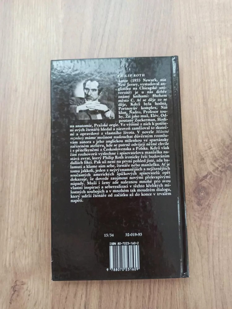 PHILIP ROTH - Milostné rozmluvy
