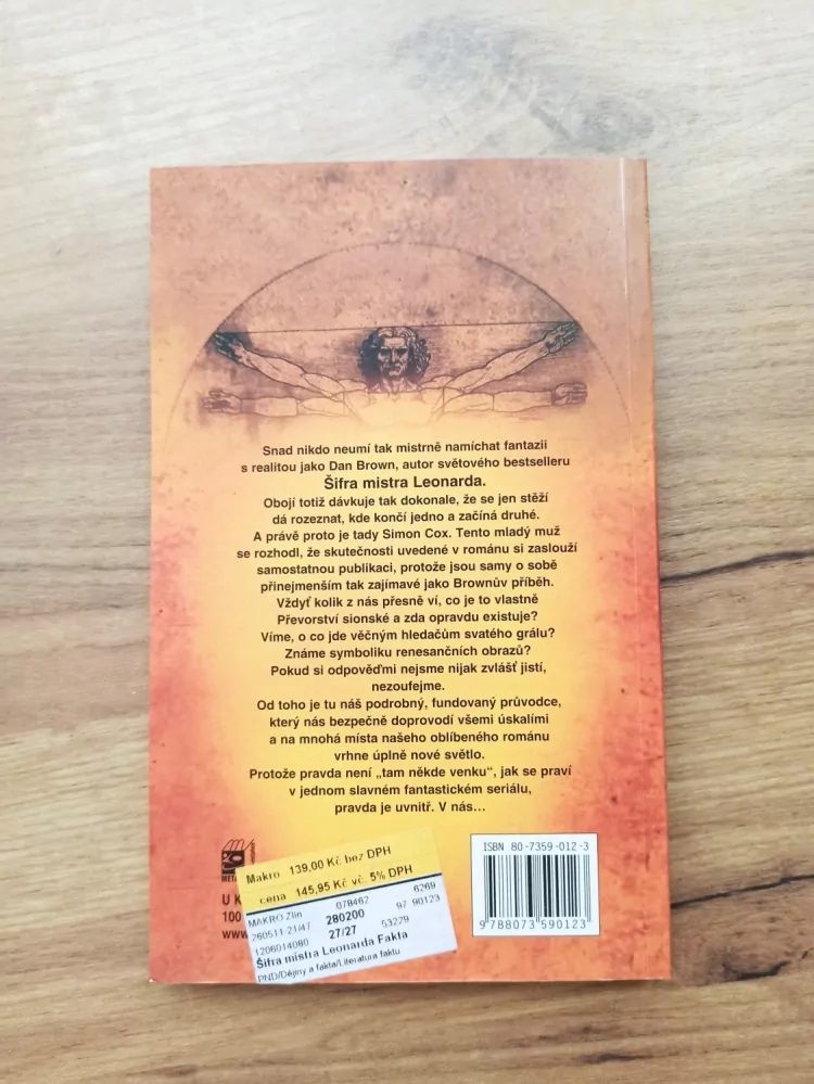 SIMON COX - Šifra mistra Leonarda: fakta