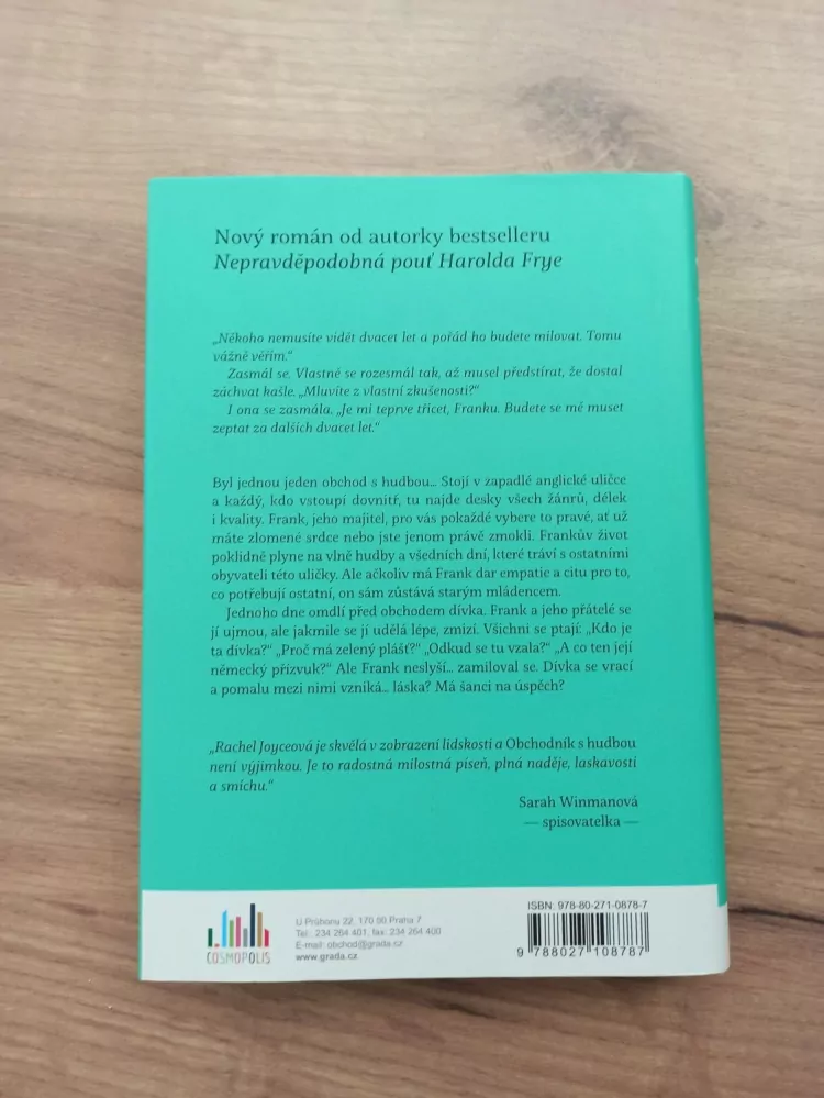 RACHEL JOYCE - Obchodník s hudbou