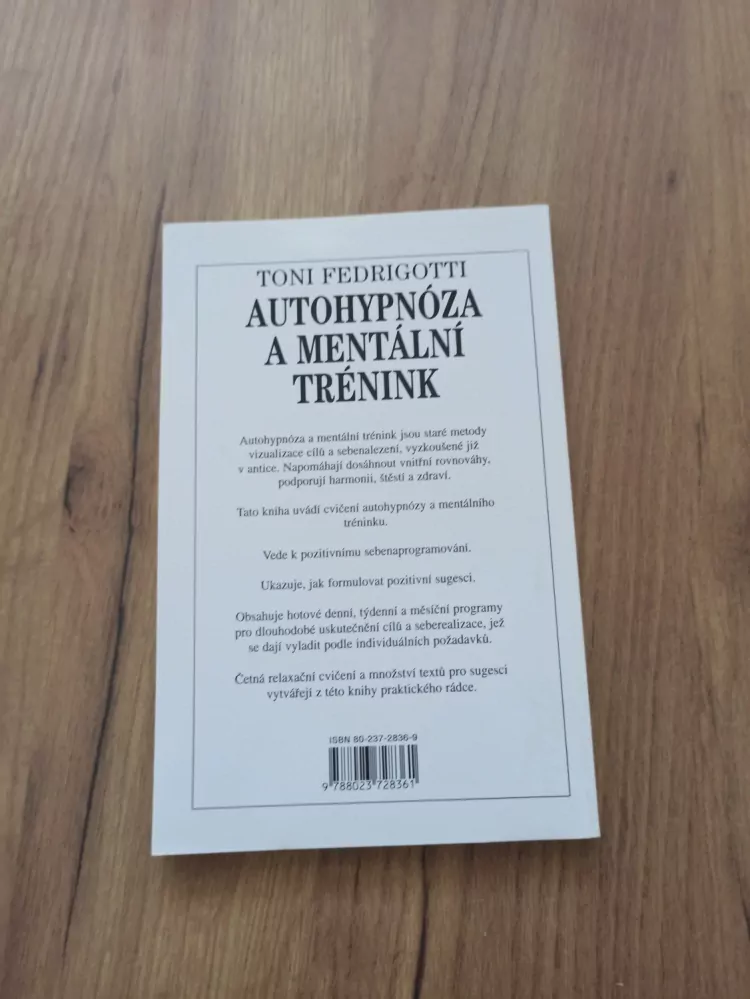 TONI FEDRIGOTTI  - Autohypnóza a mentální trénink