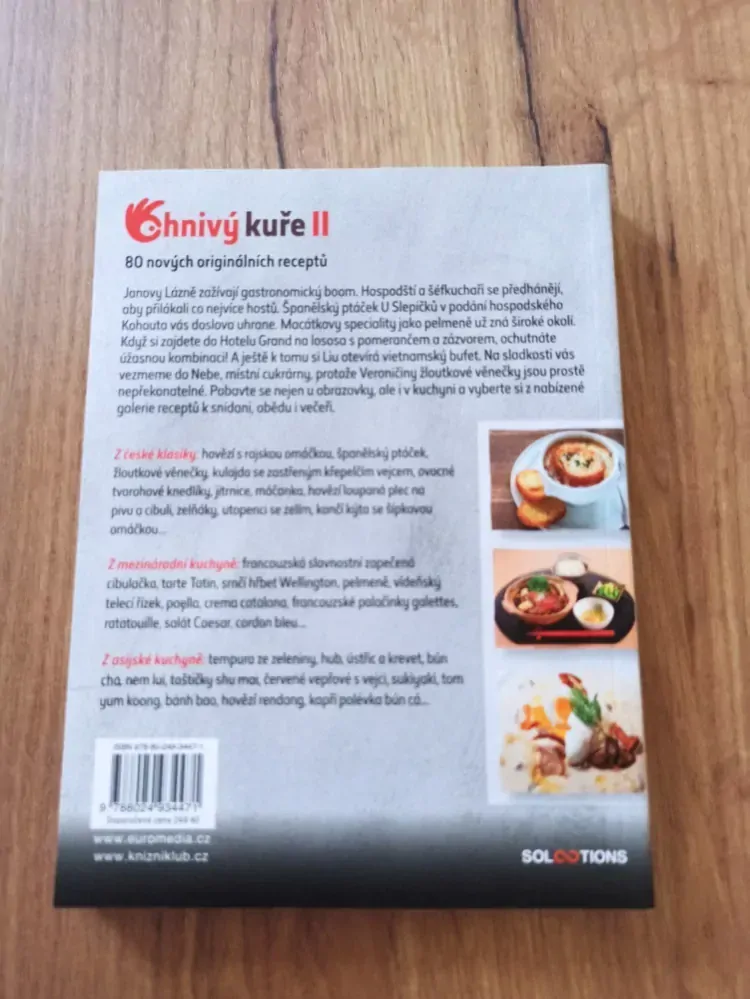 OHNIVÝ KUŘE II. - 80 nových originálních receptů ze seriálu s vůní jídla a chutí života