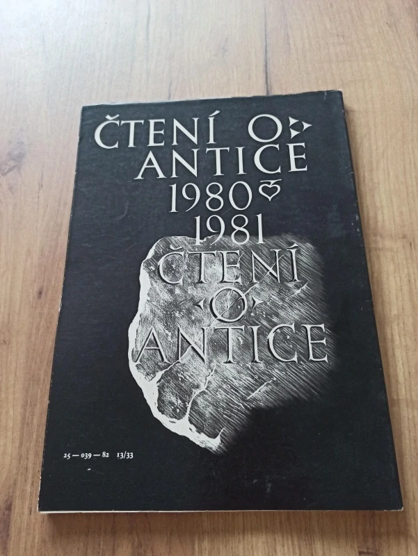 ČTENÍ O ANTICE 1980-1981 