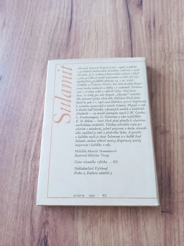 ALEXANDR IVANOVIČ KUPRIN - Sulamit