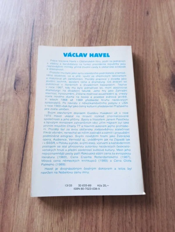 VÁCLAV HAVEL - Dálkový výslech