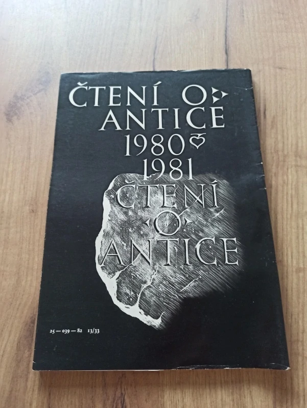 ČTENÍ O ANTICE 1980-1981