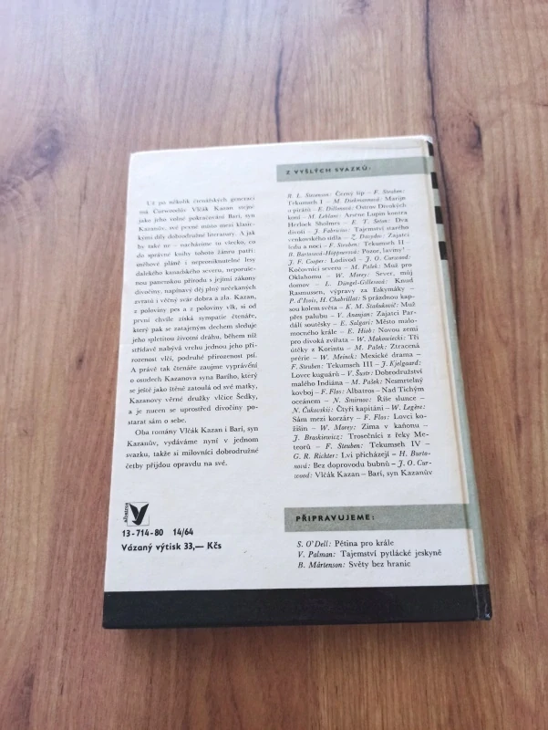 JAMES OLIVER CURWOOD - Vlčák Kazan, Barí, syn Kazanův