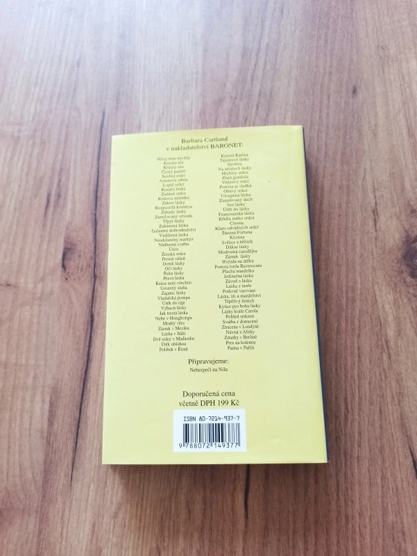 BARBARA CARTLAND - Panna v Paříži