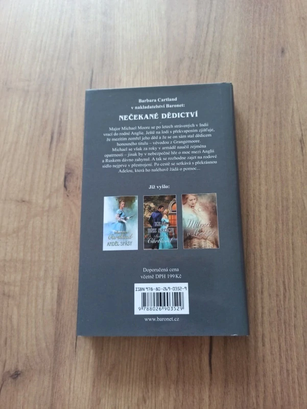BARBARA CARTLAND - Nečekané dědictví