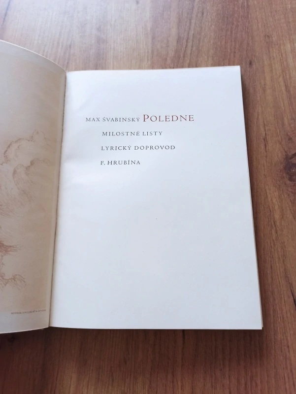 FRANTIŠEK HRUBÍN, MAX ŠVABINSKÝ - Poledne