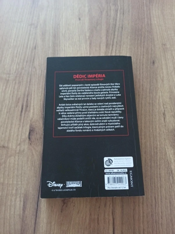 TIMOTHY ZAHN - Star Wars - Thrawnova trilogie 1. - Dědic impéria