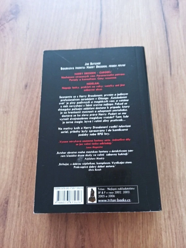 JIM BUTCHER - Bouřková fronta - Harry Dresden 1.