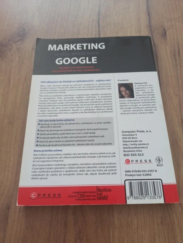 VANESSA FOX - Marketing ve věku společnosti Google