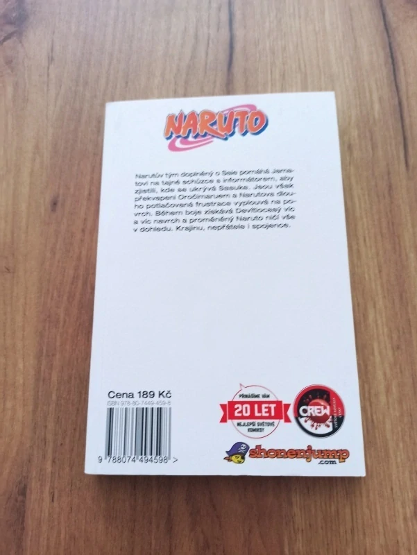 MASAŠI KIŠIMOTO - Naruto 33. - Přísně tajná mise