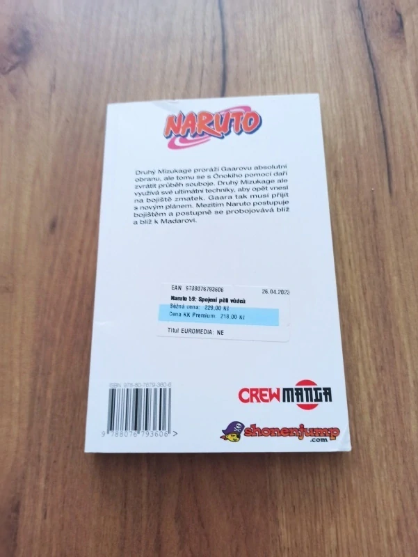 MASAŠI KIŠIMOTO - Naruto 59. - Spojení pěti vůdců